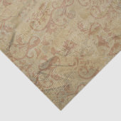 Viktorianische Stylescrolls und Blume Seidenpapier (Ausschnitt)