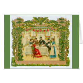 Viktorianische Sukkot Karte