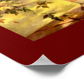 Viktorianische Süsse mit Vögeln Poster (Ecke)