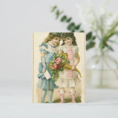 Viktorianische Süssen Postkarte (Stehend Vorderseite)