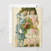 Viktorianische Süssen Postkarte (Vorne/Hinten)