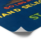 Viktorianische Süßkartoffeln Poster (Ecke)
