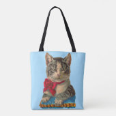 Viktorianische Tablet-Katze Tasche (Rückseite)