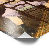 Viktorianische Tablette Fotodruck (Ecke)