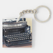 Viktorianische Tastenkette für den Schriftsteller Schlüsselanhänger (Rückseite)