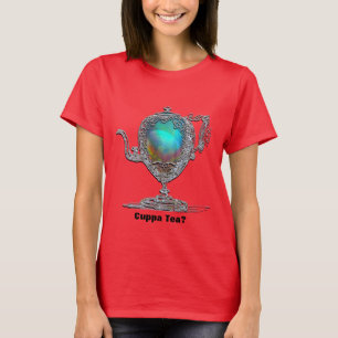 Viktorianische Teekanne T-Shirt