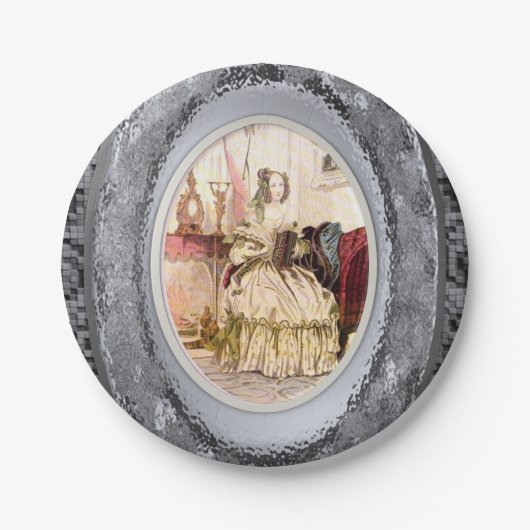 Viktorianische Teller (Vorderseite)