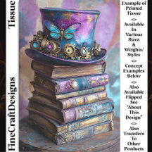 Viktorianische Top Hat & Antique Books CZ5R Decoup