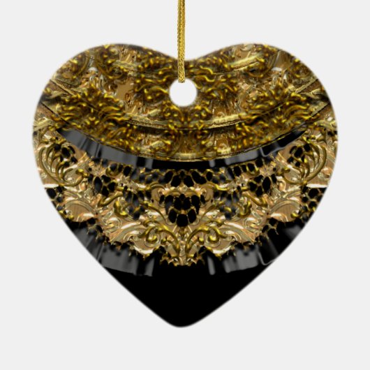 Viktorianische Trauer Keramik Ornament (Hinten)