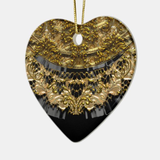 Viktorianische Trauer Keramik Ornament (Links)