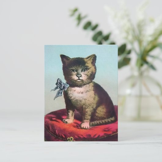 Viktorianische ungerade Postkarte (Stehend Vorderseite)