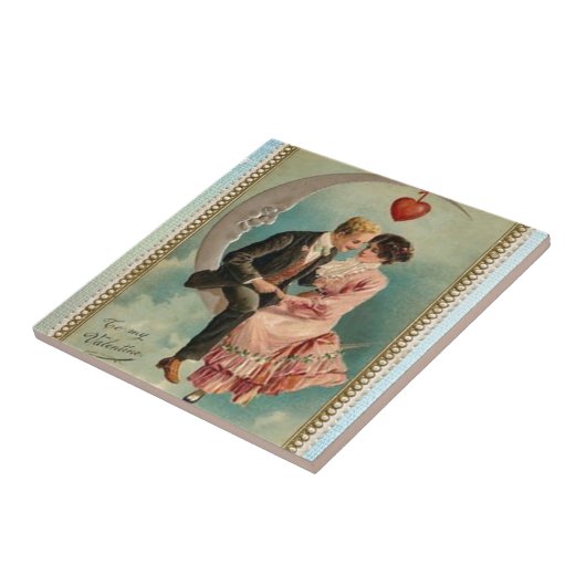 viktorianische Valentine Fliese (Seite)