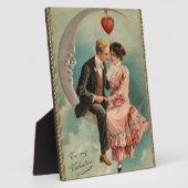 viktorianische Valentine Fotoplatte (Seite)