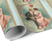 viktorianische Valentine Geschenkpapier (Rolleneckpunkt)