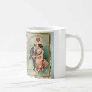 viktorianische Valentine Kaffeetasse