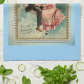 viktorianische Valentine Küchentuch (Gefaltet)