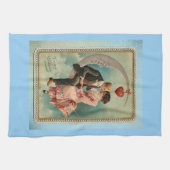 viktorianische Valentine Küchentuch (Horizontal)