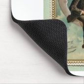 viktorianische Valentine Mousepad (Ecke)