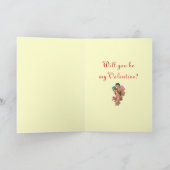 Viktorianische Valentinstag-Karte Feiertagskarte (Innenseite)