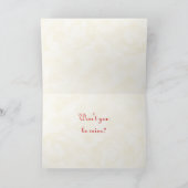 Viktorianische Valentintagskarte Feiertagskarte (Innenseite)