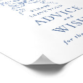 Viktorianische Verzierte Beratung und Wünsche Poster (Ecke)