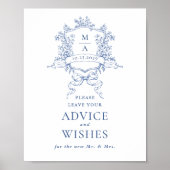 Viktorianische Verzierte Beratung und Wünsche Poster (Vorne)