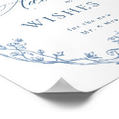 Viktorianische Verzierte Beratung und Wünsche Poster (Ecke)