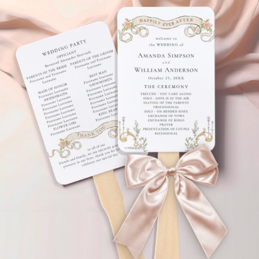 Viktorianische Verzierte Grace Bohemisch Hochzeit Fächer