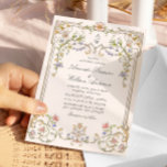 Viktorianische Verzierte Grace Floral Frame Weddin Einladung<br><div class="desc">Für weitere Anpassungen klicken Sie bitte auf den Link "Weitere Anpassung" und verwenden Sie unser Design-Tool,  um diese Vorlage zu ändern. Wenn Sie Hilfe oder passende Artikel benötigen,  kontaktieren Sie mich bitte.</div>