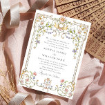 Viktorianische Verzierte Grace Floral Frame Weddin Einladung<br><div class="desc">Für weitere Anpassungen klicken Sie bitte auf "Diese Vorlage personalisieren",  dann auf "Bearbeiten mit dem Entwurfswerkzeug". Stilvoll bearbeitbare Vorlagen,  die leicht zu benutzen sind,  weitere Artikel im Laden verfügbar (Einladungen,  uAwg,  Dankeschön-Karten,  Schreibwaren & Dekor). Wenn Sie Hilfe oder passende Artikel benötigen,  kontaktieren Sie mich bitte.</div>