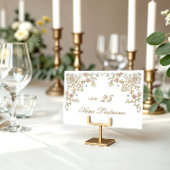 Viktorianische Verzierte Grace Floral Wedding Plat Einladung