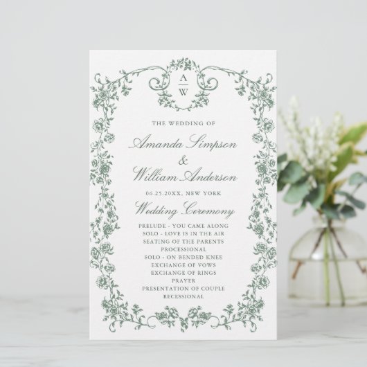 Viktorianische Verzierte Grace-Hochzeit (Stehend Vorderseite)