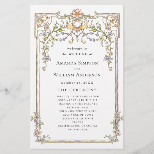 Viktorianische Verzierte Grace-Hochzeit (Vorderseite)