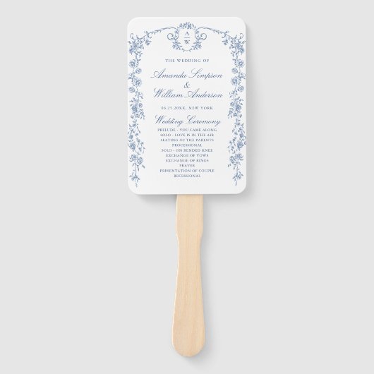 Viktorianische Verzierte Grace-Hochzeit Fächer (Vorderseite)