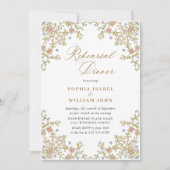 Viktorianische Verzierte Grace Probe Einladung (Vorderseite)