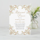 Viktorianische Verzierte Grace Probe Einladung (Stehend Vorderseite)