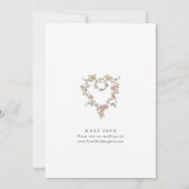 Viktorianische Verzierte Grace Probe Einladung (Rückseite)