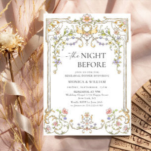 Viktorianische Verzierte Grace Probe Einladung