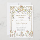 Viktorianische Verzierte Grace Probe Einladung (Vorderseite)