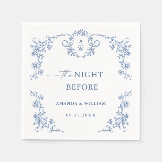 Viktorianische Verzierte Grace Probe Serviette (Vorderseite)