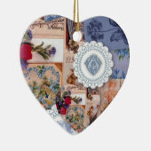 Viktorianische Verzierung Keramik Ornament (Rechts)