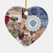 Viktorianische Verzierung Keramik Ornament (Hinten)