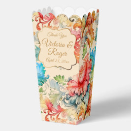 Viktorianische Vintage Blumendanken Ihnen Hochzeit Geschenkschachtel