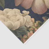 Viktorianische Vintage Blumendecouponierung Seidenpapier (Ausschnitt)