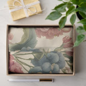 Viktorianische Vintage Blumendecouponierung Seidenpapier (Geschenk)