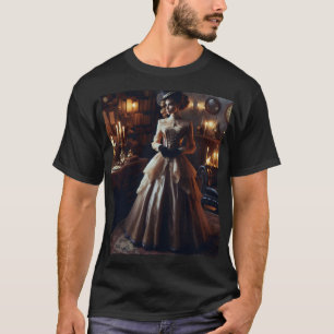 Viktorianische Vintage geheimnisvolle elegante Fra T-Shirt