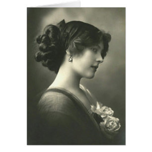 Viktorianische Vintage Girl