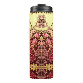 Viktorianische Vintage Goldkunst Thermosbecher