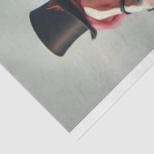 Viktorianische Vintage Paarpferde Entführung Seidenpapier (Ausschnitt)