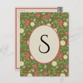 Viktorianische Vintage Steampunk-Pocket-Rose Postkarte (Vorne/Hinten)